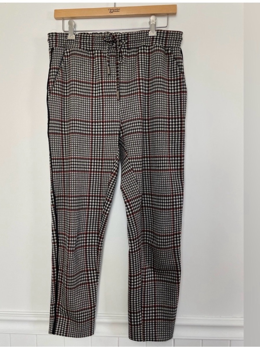 Anthropology sweat trouser in tweed Medium